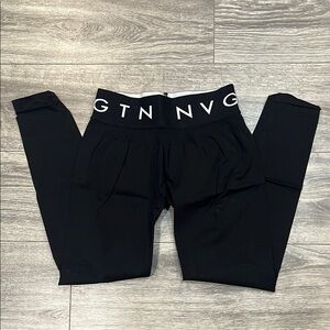 NVGTN Black Sport Seamless Leggings Large